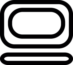 Laptop Computer Vinyl Cutting Svg File, Free Vectors File